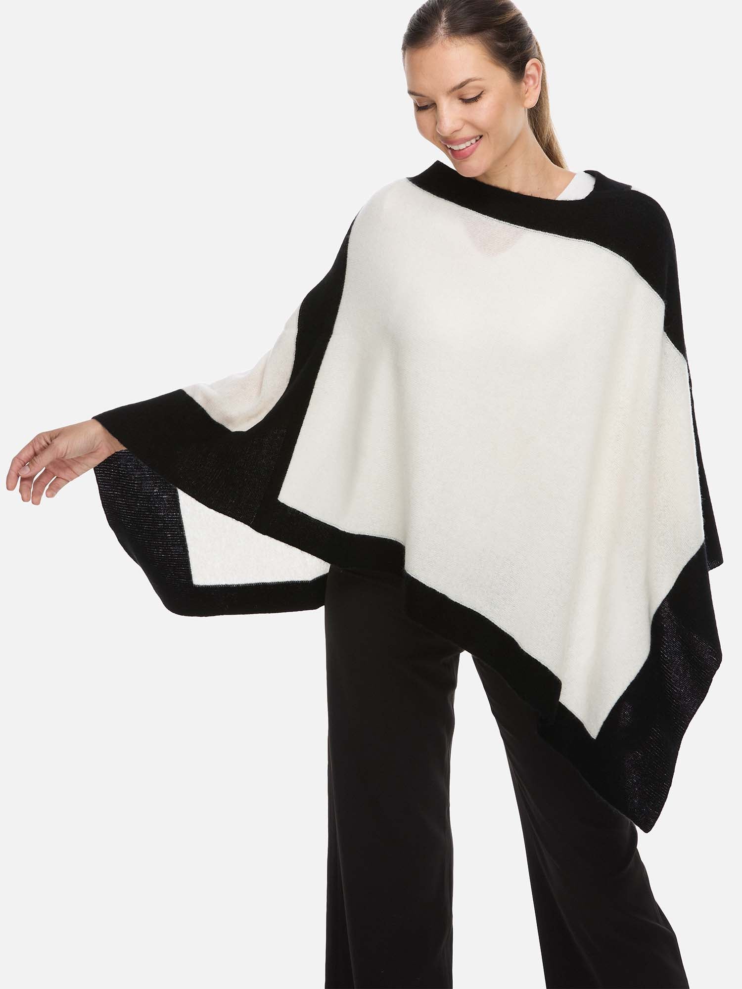 cashmere poncho