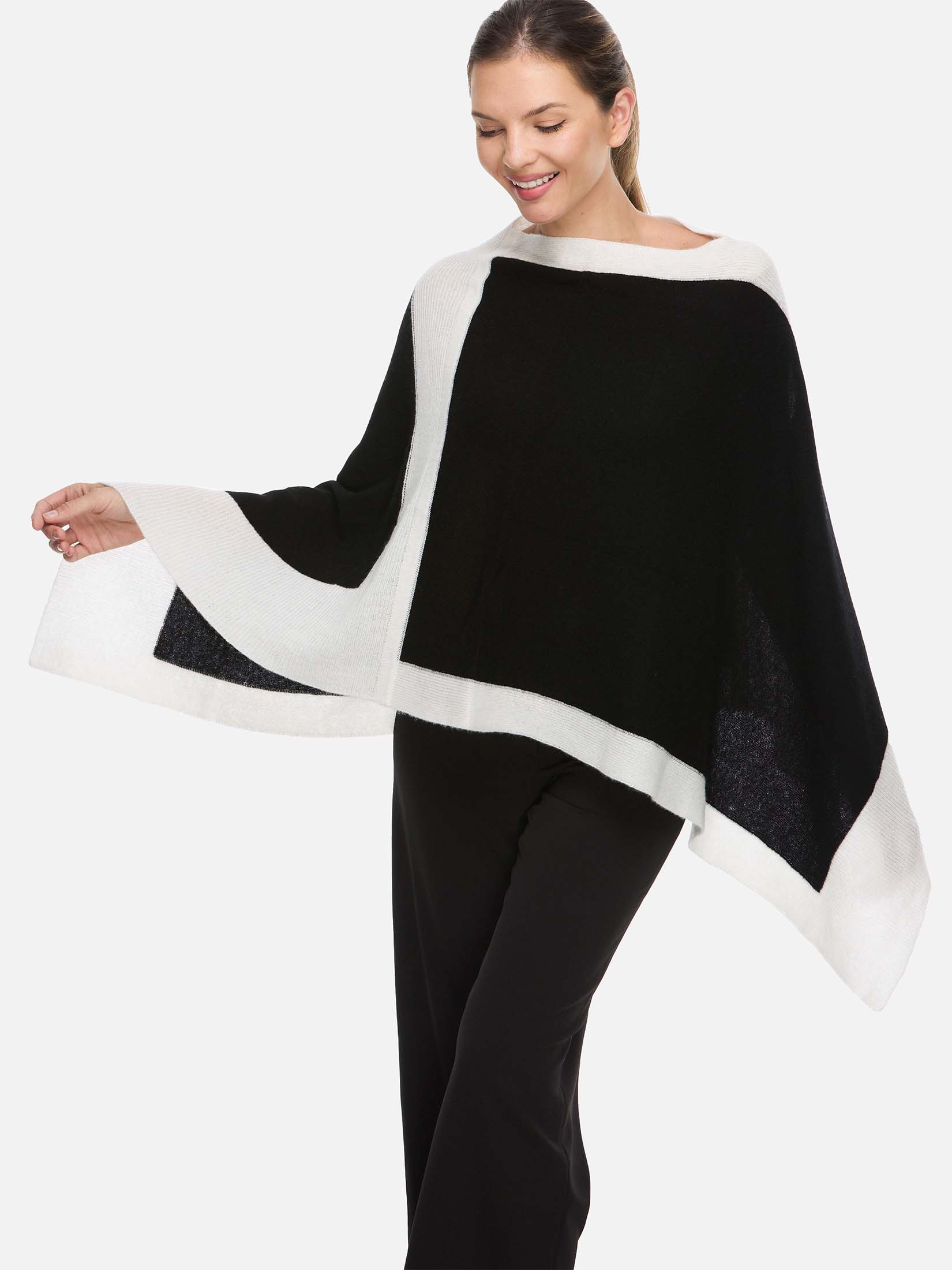 cashmere poncho