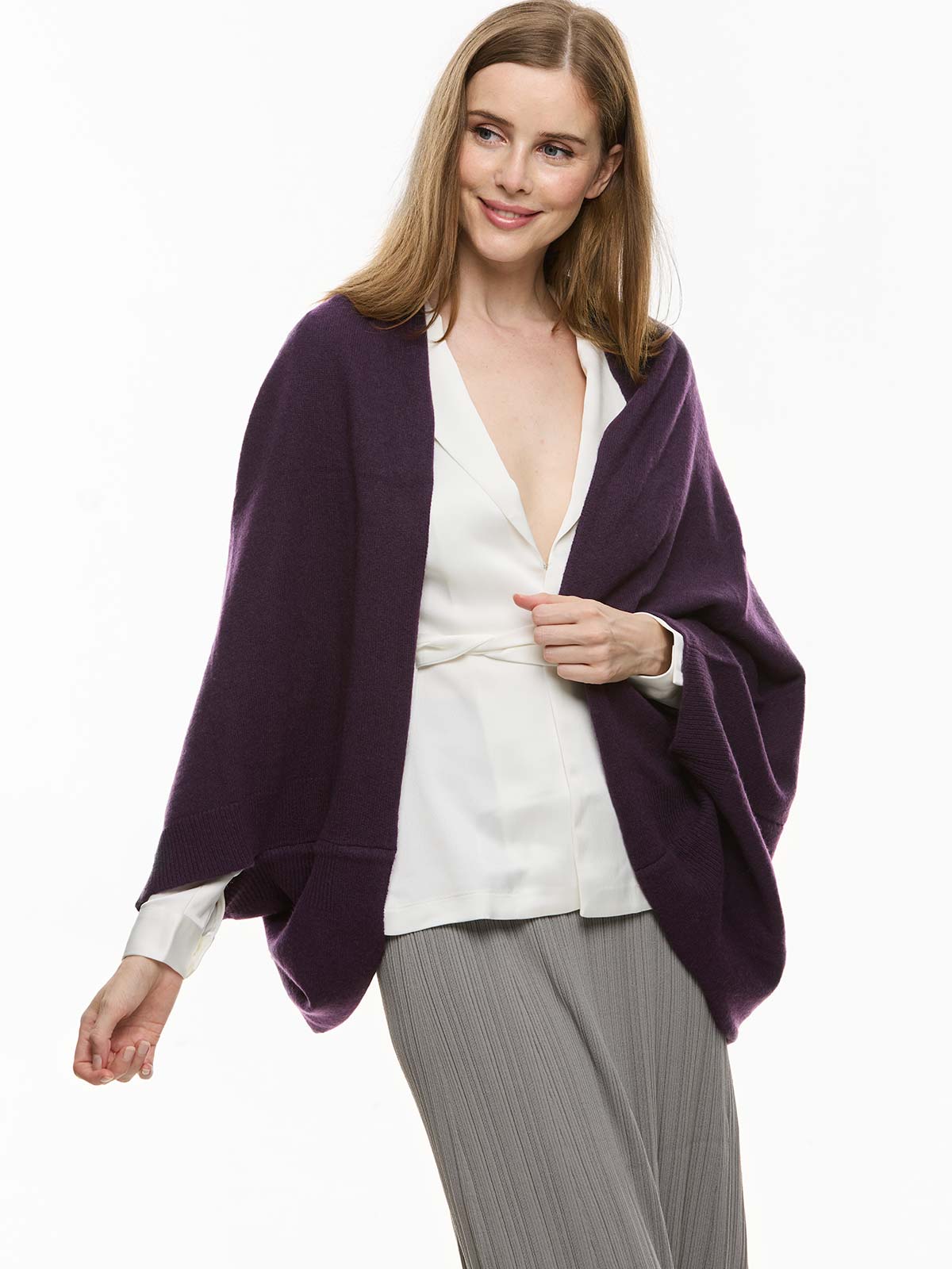 wearable cashmere wrap