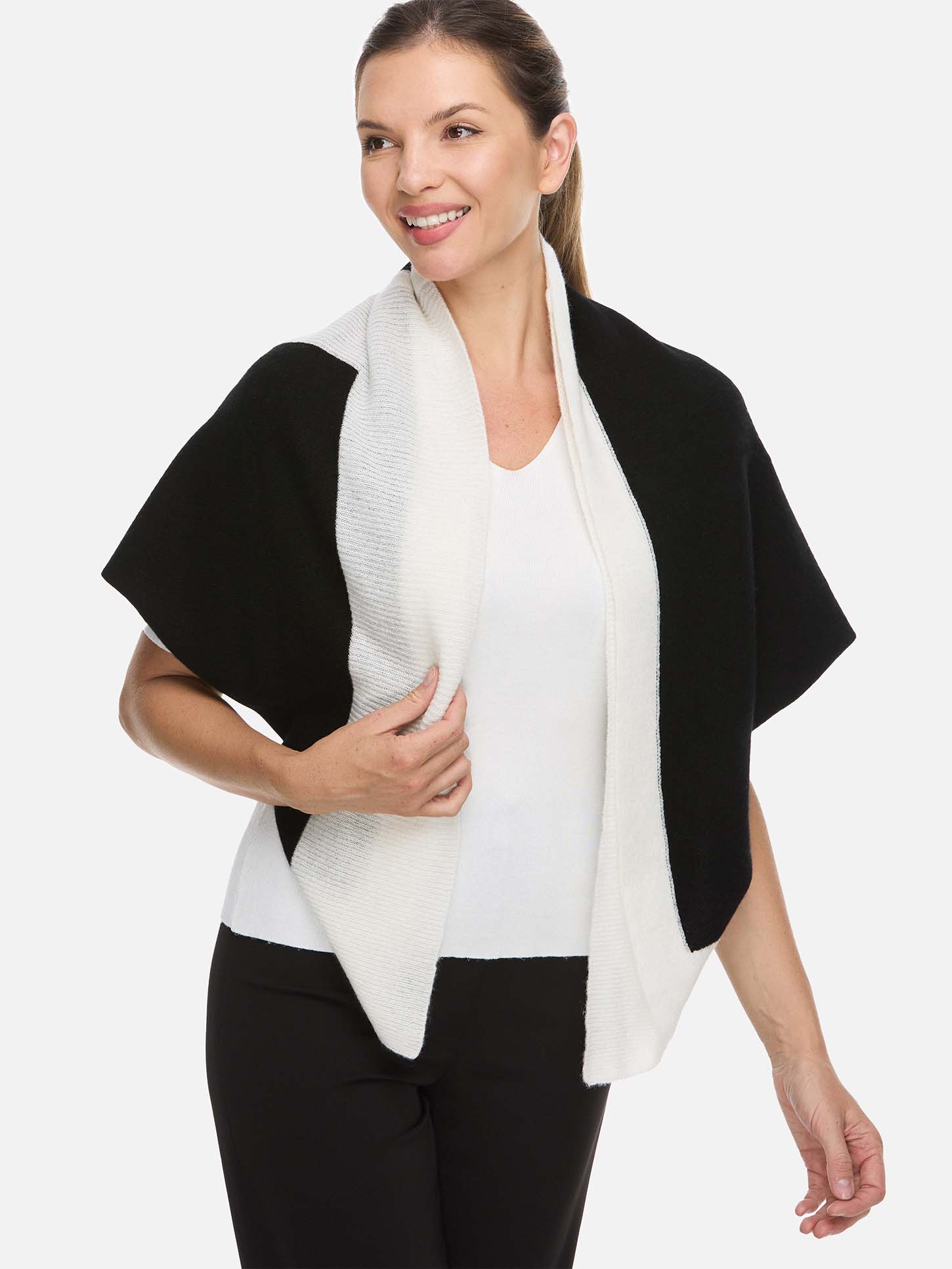 cashmere poncho